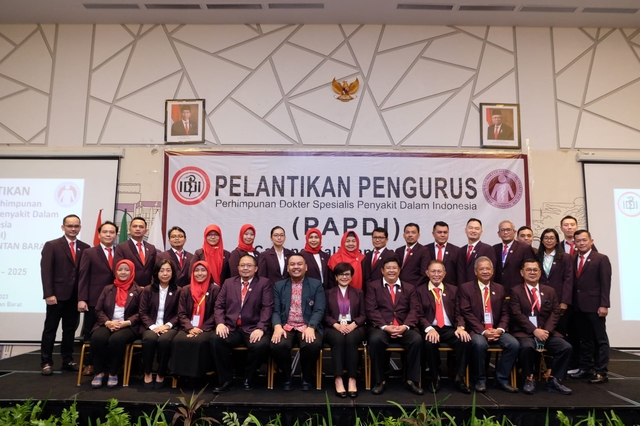 Pelantikan Pengurus PAPDI Cabang Kalimantan Barat Periode 2022-2025