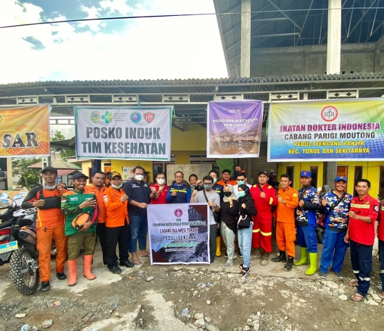 PAPDI Cabang Sulawesi Tengah Peduli Masyarakat Terdampak Bencana Banjir Bandang